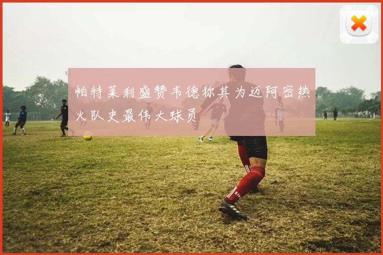 帕特莱利盛赞韦德称其为迈阿密热火队史最伟大球员